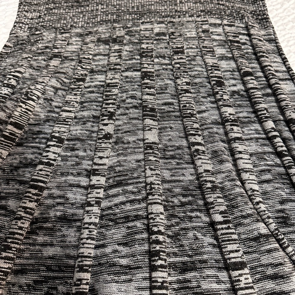 Calvin Klein Black and Gray Sweater Dress, Size Large - Picture 10 of 11